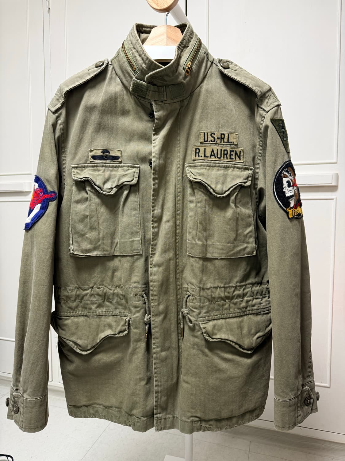 폴로 해골 야상 팝니디. 상품이미지1