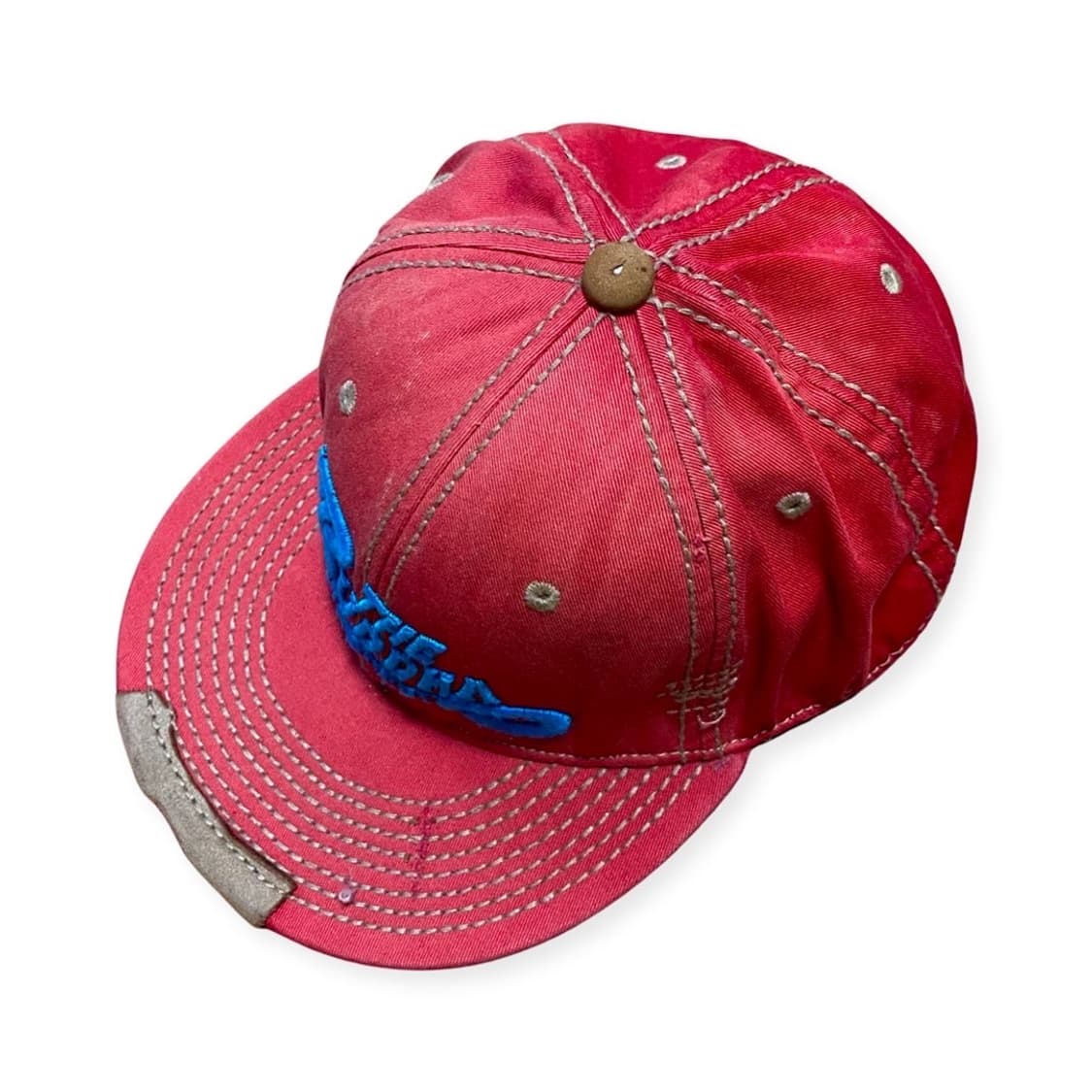 트루릴리젼 빈티지 아카이브 더티 워싱 트러커 캡 모자 상품이미지4