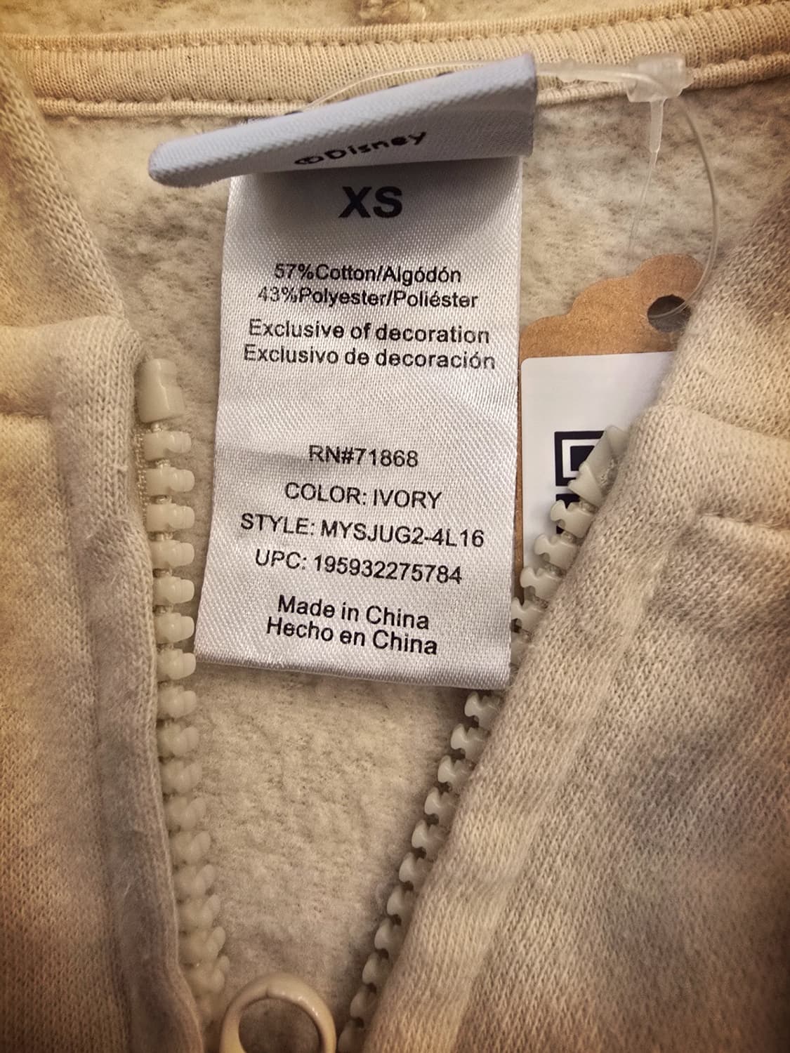 90s빈티지 디지니 미키마우스  후드집업 상품이미지4