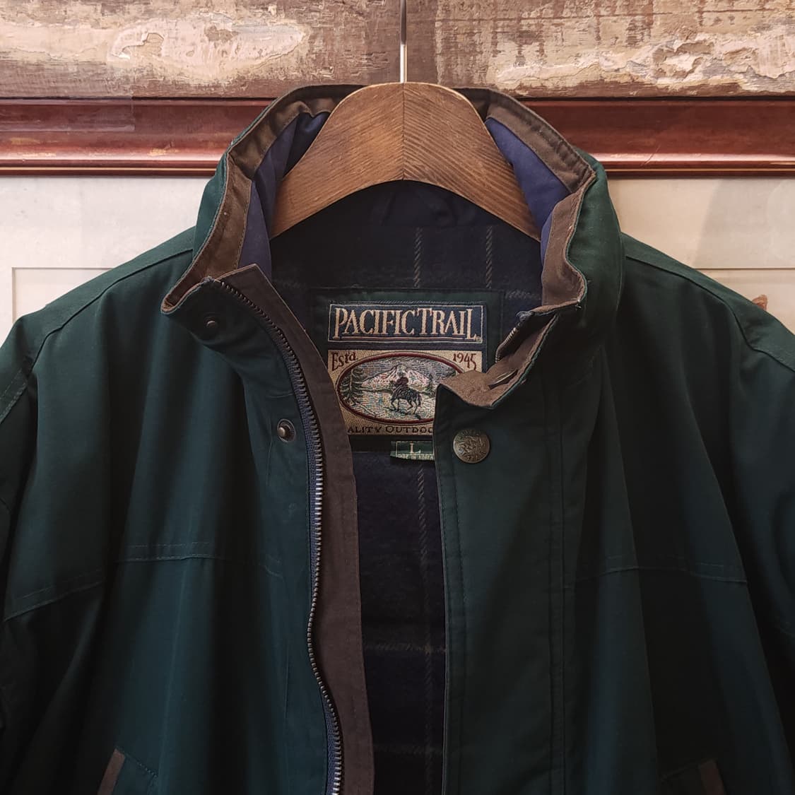 90s 마운틴 파카 헌팅자켓 컨트리 필드 야상 L 상품이미지5