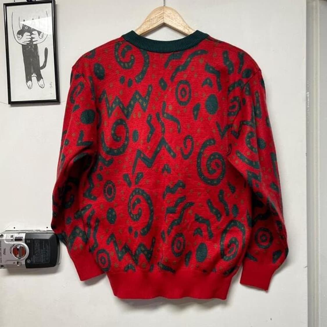 90s 크레이지 브이넥 니트 (66)   상품이미지3