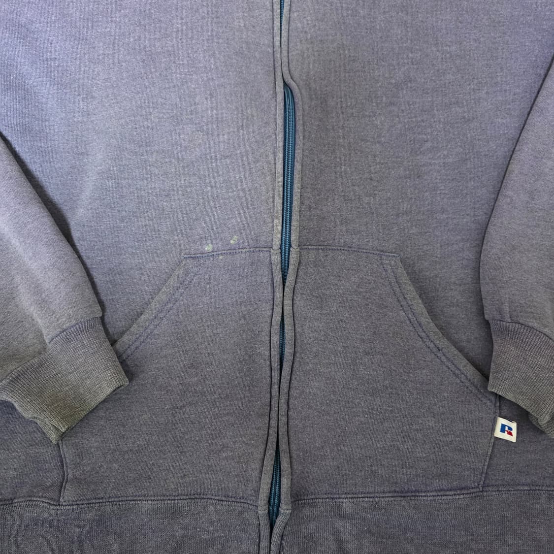 [XXL] 90s 빈티지 러셀 애슬레틱 후드집업 페이드 퍼플 상품이미지2