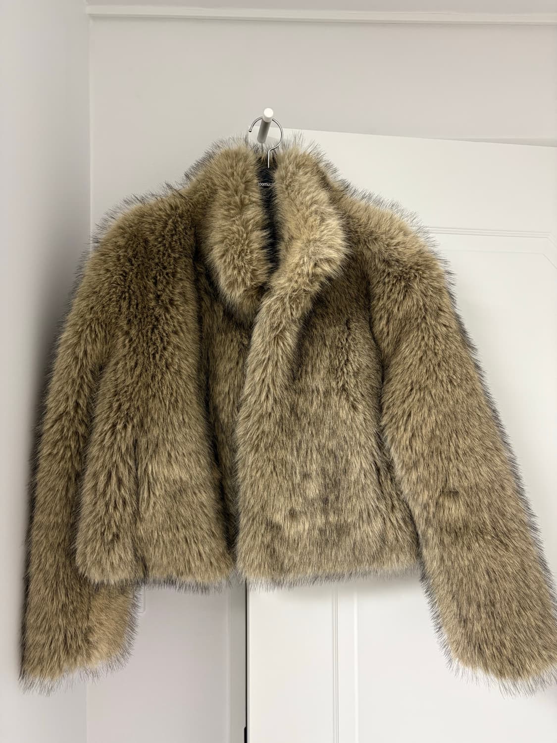 toomuchtax 투머치택스 퍼자켓 베이지 상품이미지7