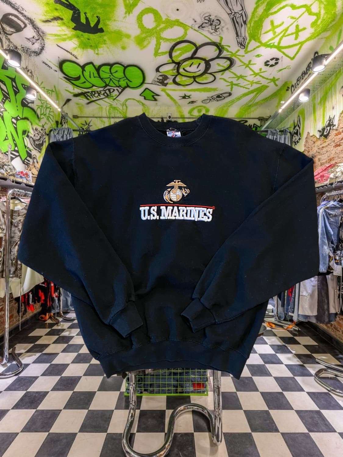 밀리터리 맨투맨 티셔츠 (Man M) AA1327 상품이미지1