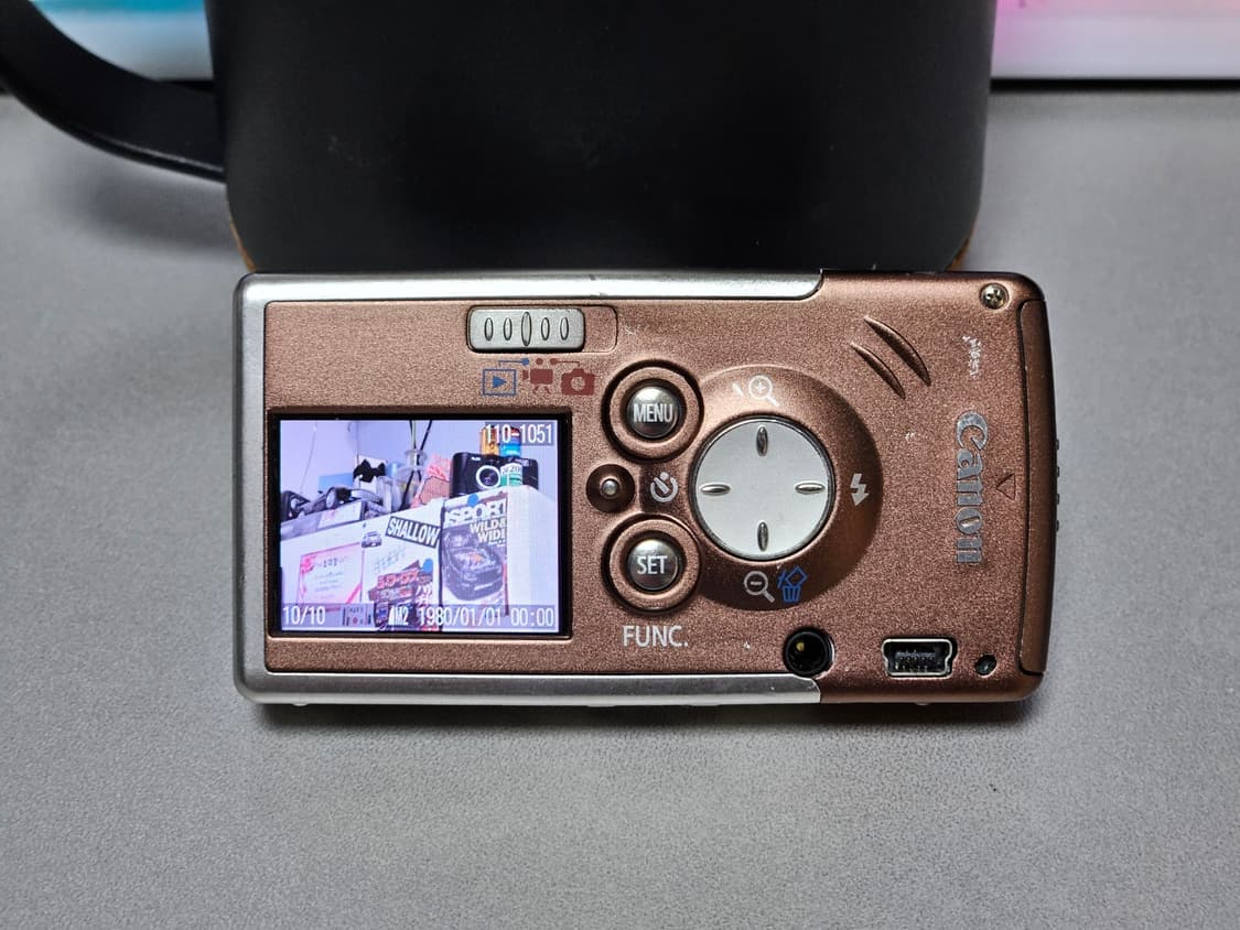 캐논 익서스 i 브라운 빈티지 디카 상품이미지4