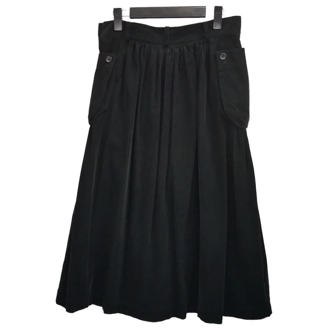 요지 야마모토 와이즈 플레어 스커트 상품이미지1