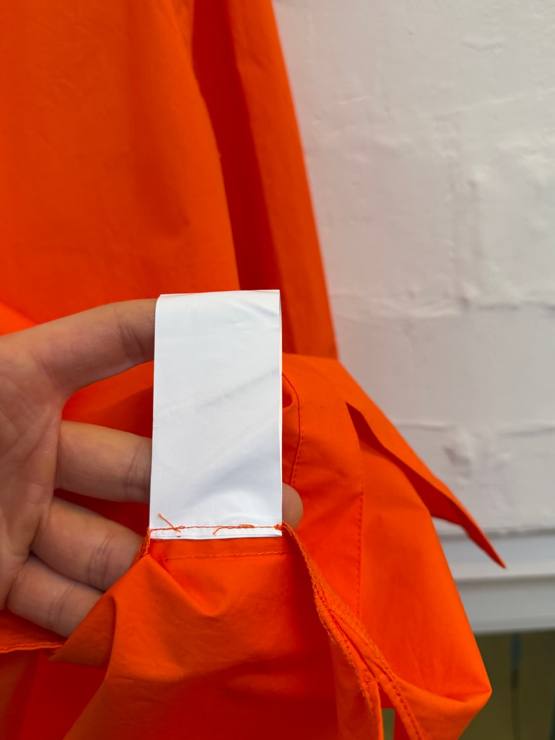 Allsaints 올세인츠 롱 슬리브 셔츠 오렌지 UK 10 상품이미지5