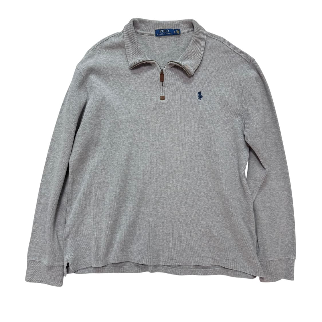 신형 폴로 랄프로렌 그레이 반집업니트 상품이미지2