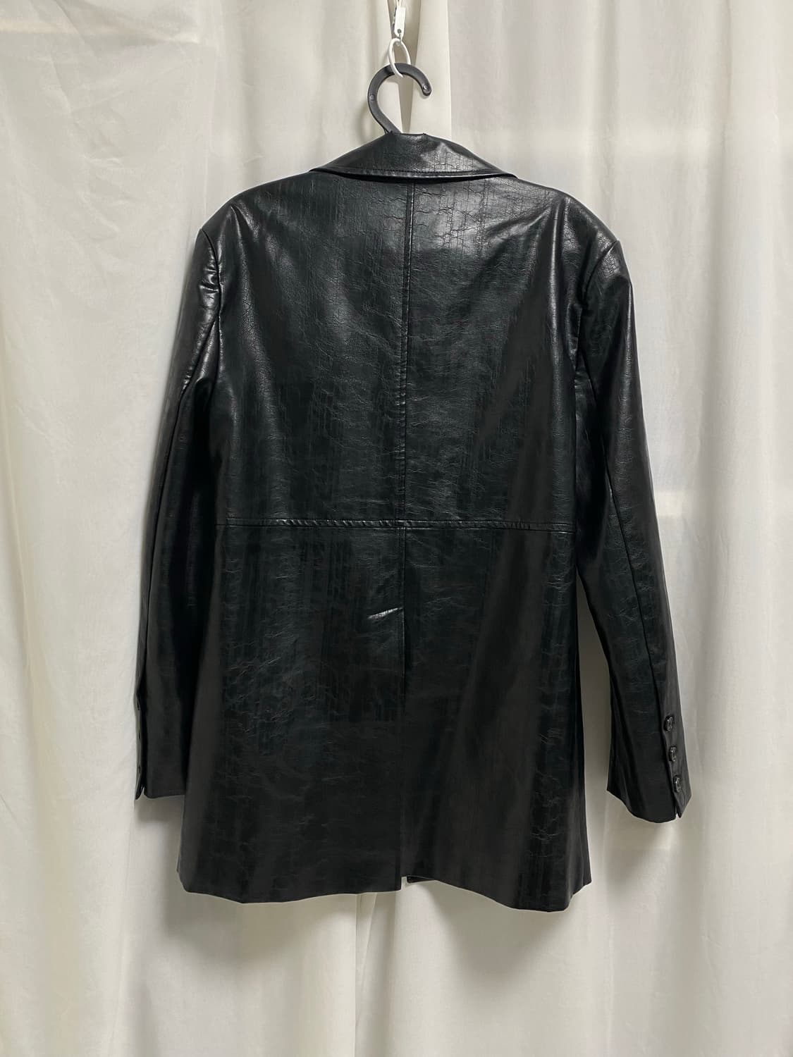 보헤미안서울 페이크 레더 자켓 보헴서  상품이미지5