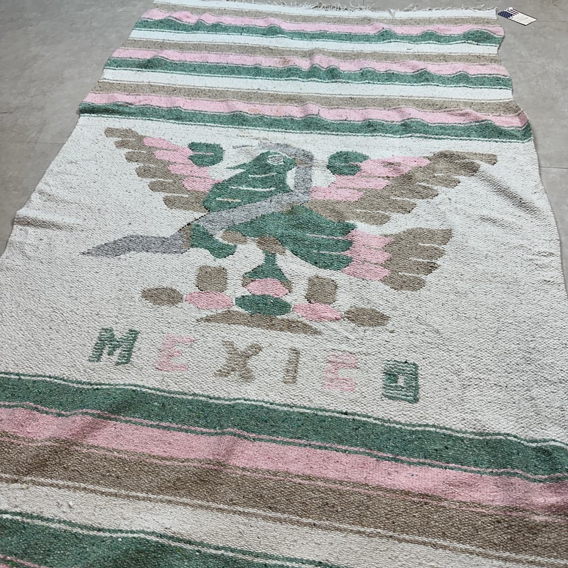 70sMexican Pictorial Blanket 상품이미지4