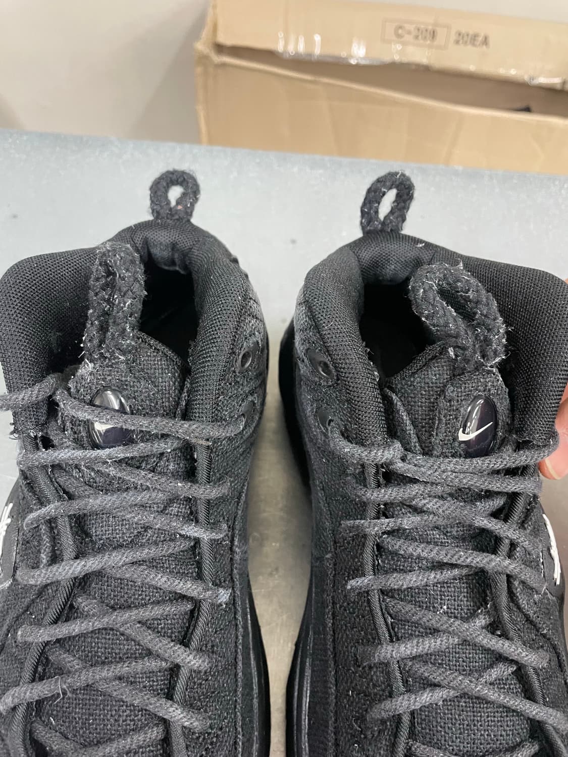 나이키 X 스투시 에어 페니 2 블랙 235 상품이미지8