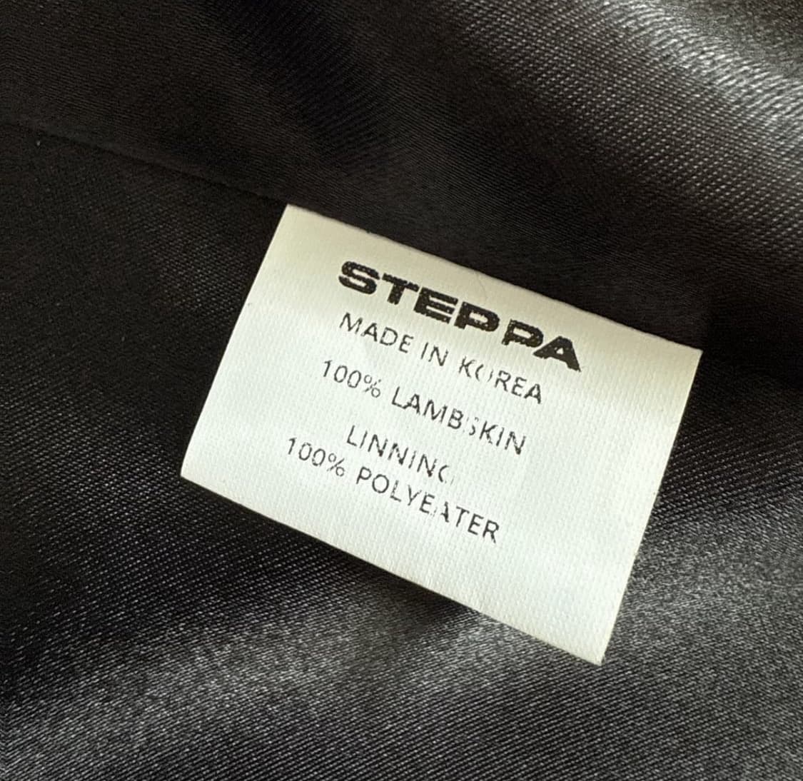 STEPPA  오버핏 양가죽 베스트 메탈 엔젤윙 디자인 상품이미지9