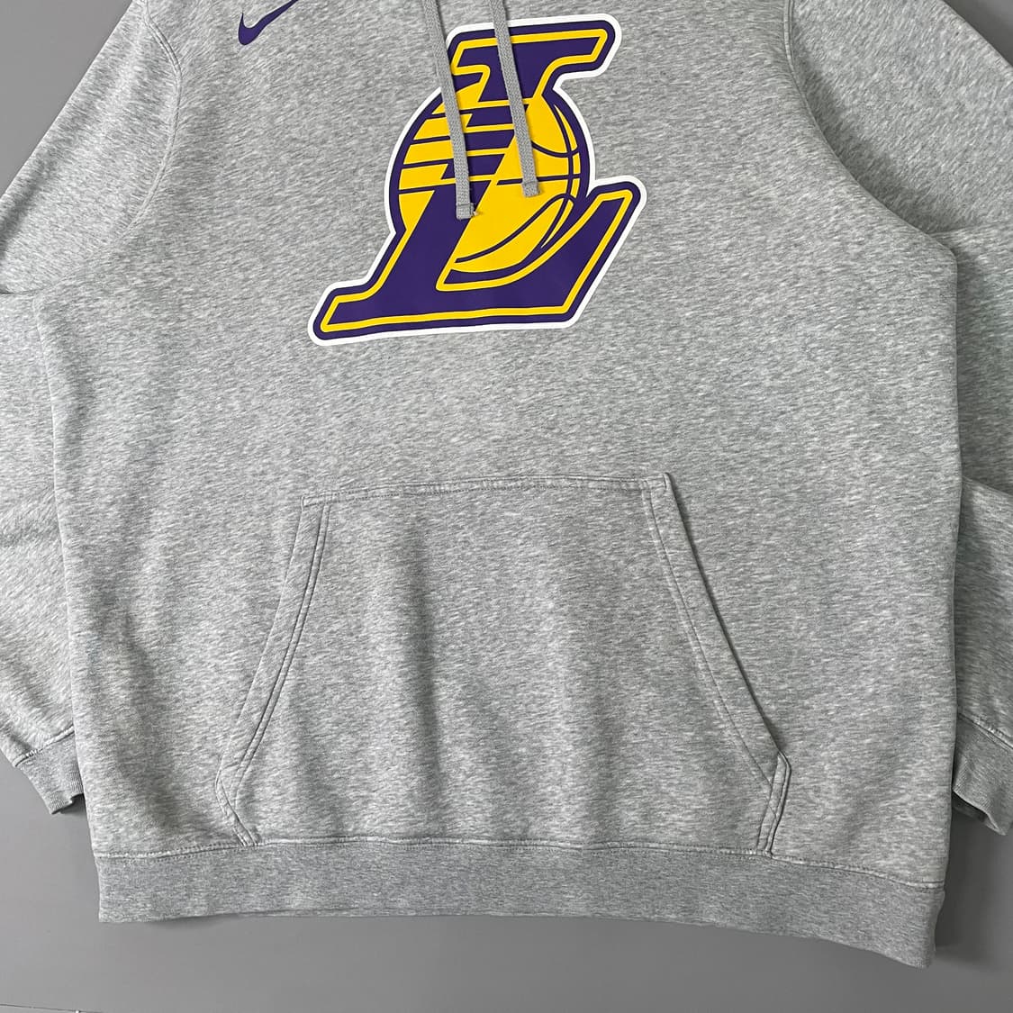 나이키 NBA LA 레이커스 후드티 그레이 2XL [051605] 상품이미지5