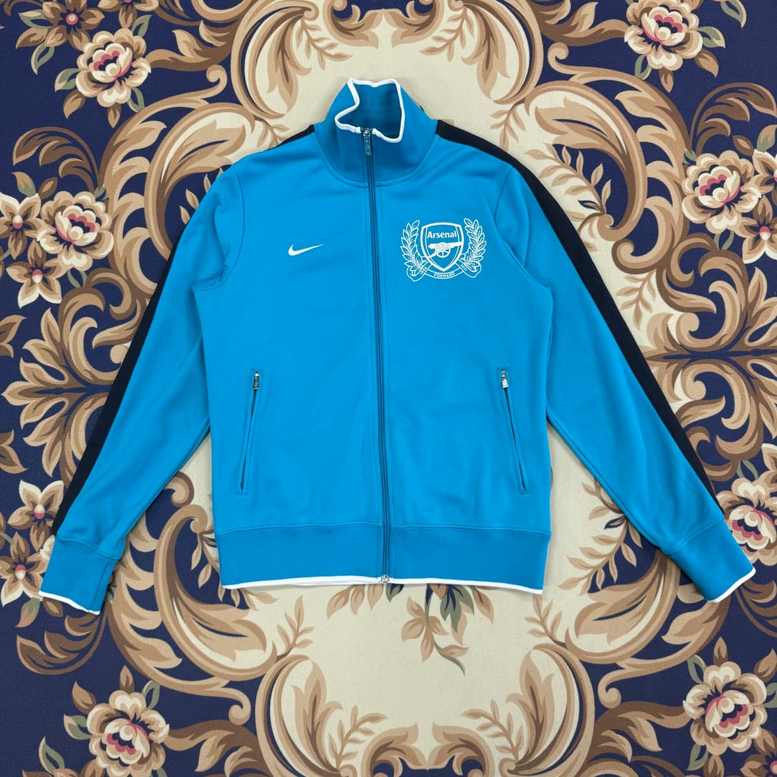 (L)10s 나이키 NIKE 아스날 트랙탑 져지(하늘색) 상품이미지1