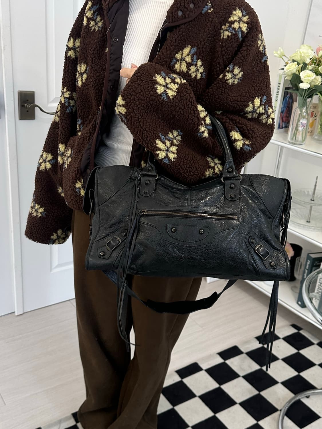 [A 정품] 발렌시아가 시티 모터백 파트타임 상품이미지10