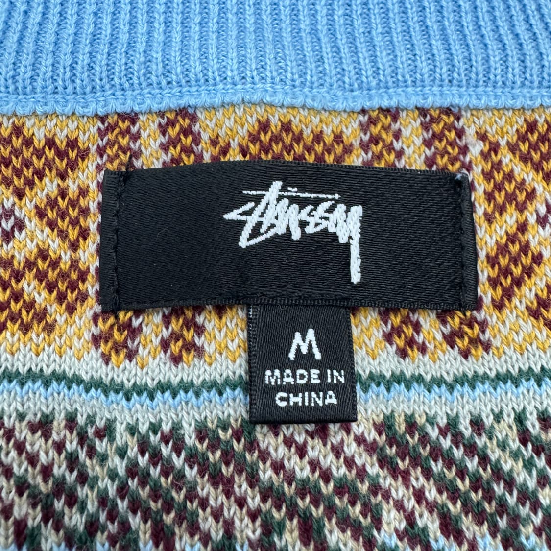 스투시 기자 스웨터 에스닉 니트 베스트  상품이미지6