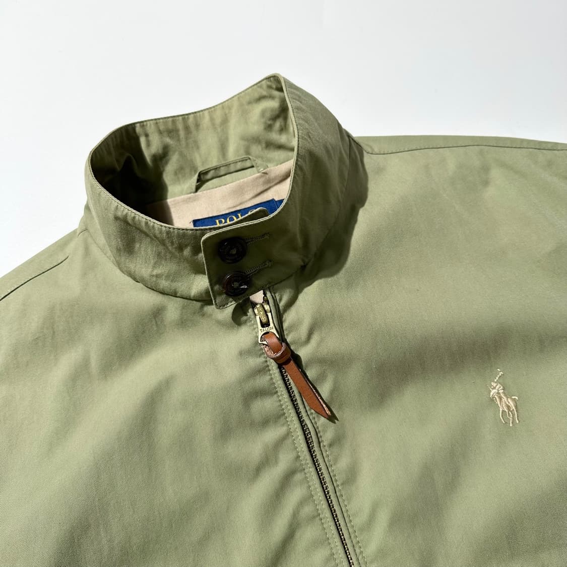 폴로 랄프로렌 헤링턴 바라쿠타 블루종 자켓 상품이미지5