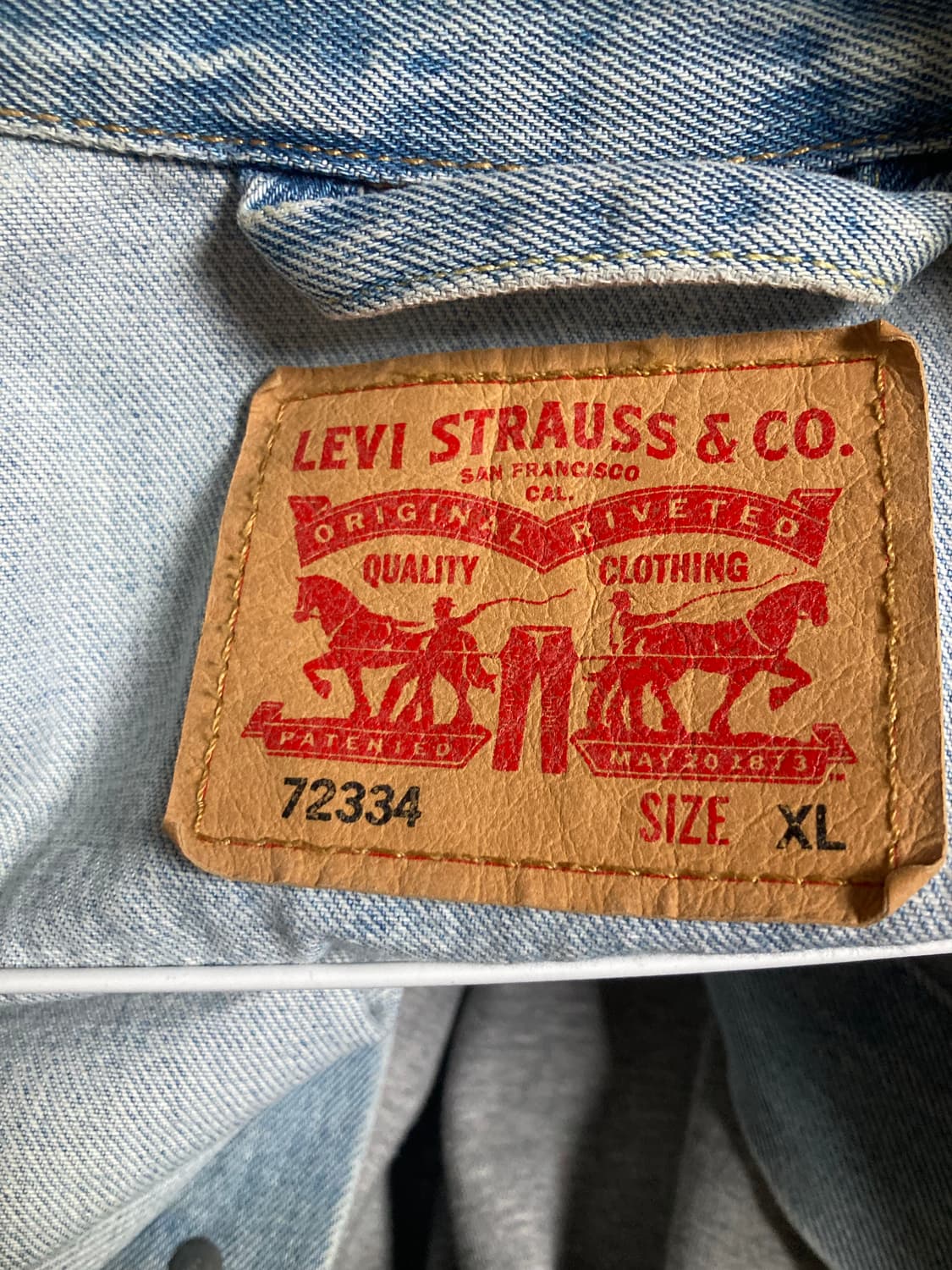 리바이스 데님 트러커 자켓 상품이미지3