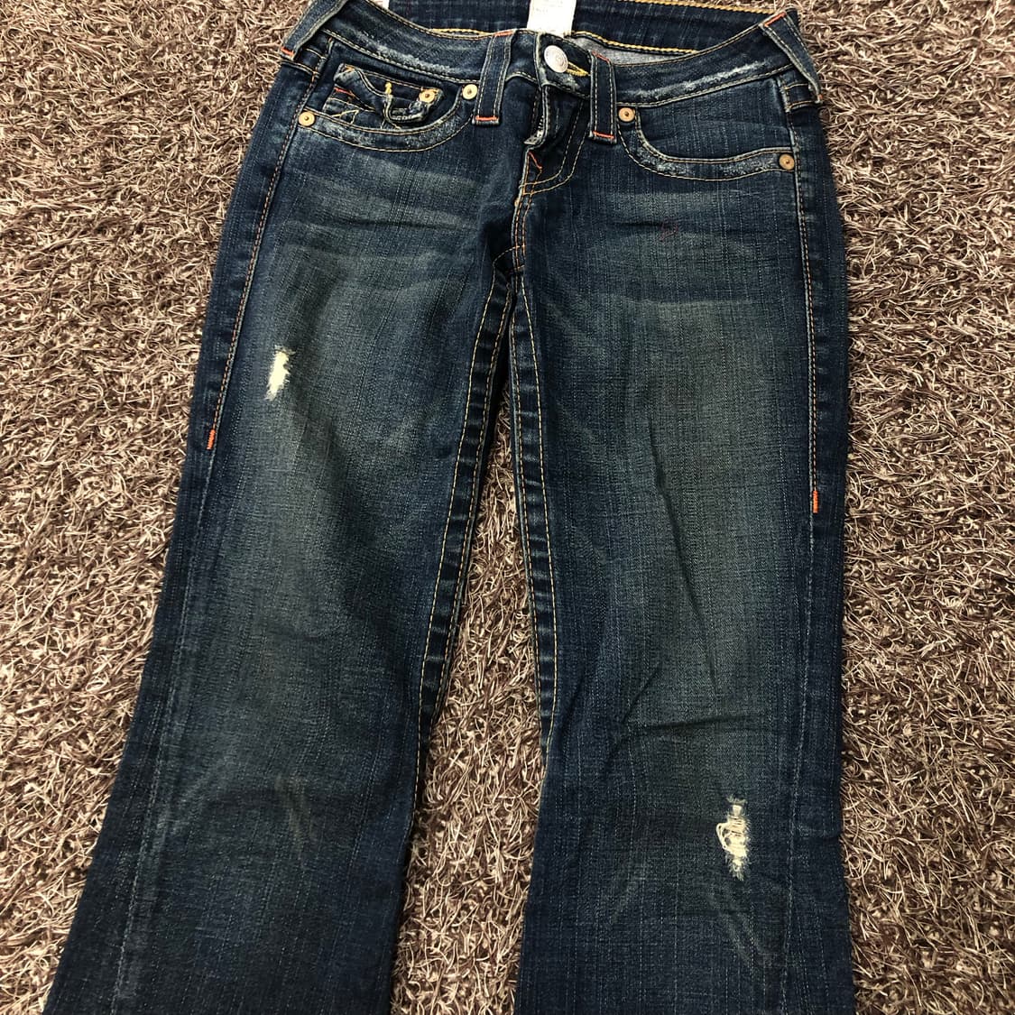 트루릴리전 JOEY 조이 플레어 부츠컷 데님 팬츠 상품이미지3