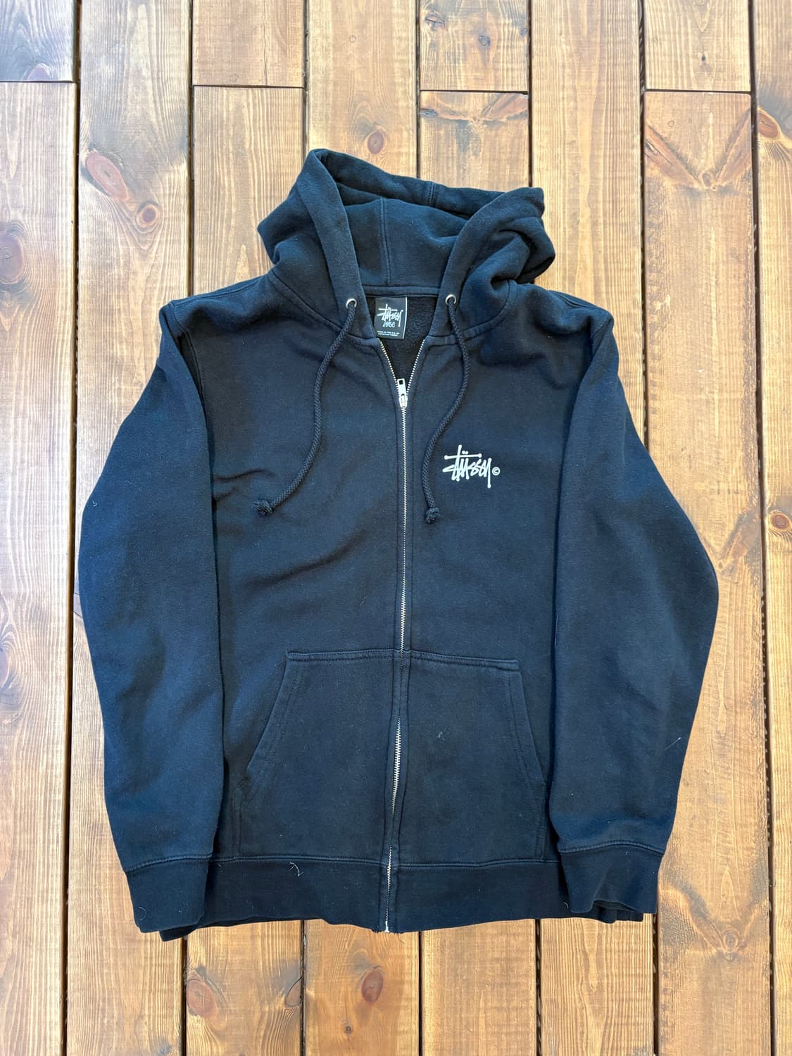 스투시 베이직 후드집업 상품이미지7