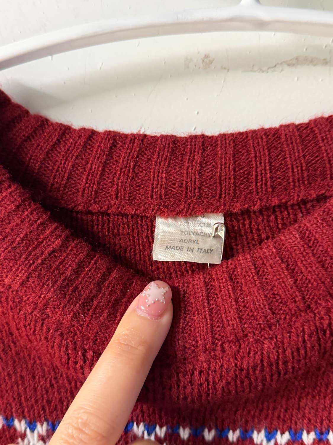 빈티지 스웨터 노르딕패턴 스웨터 니트 상품이미지5