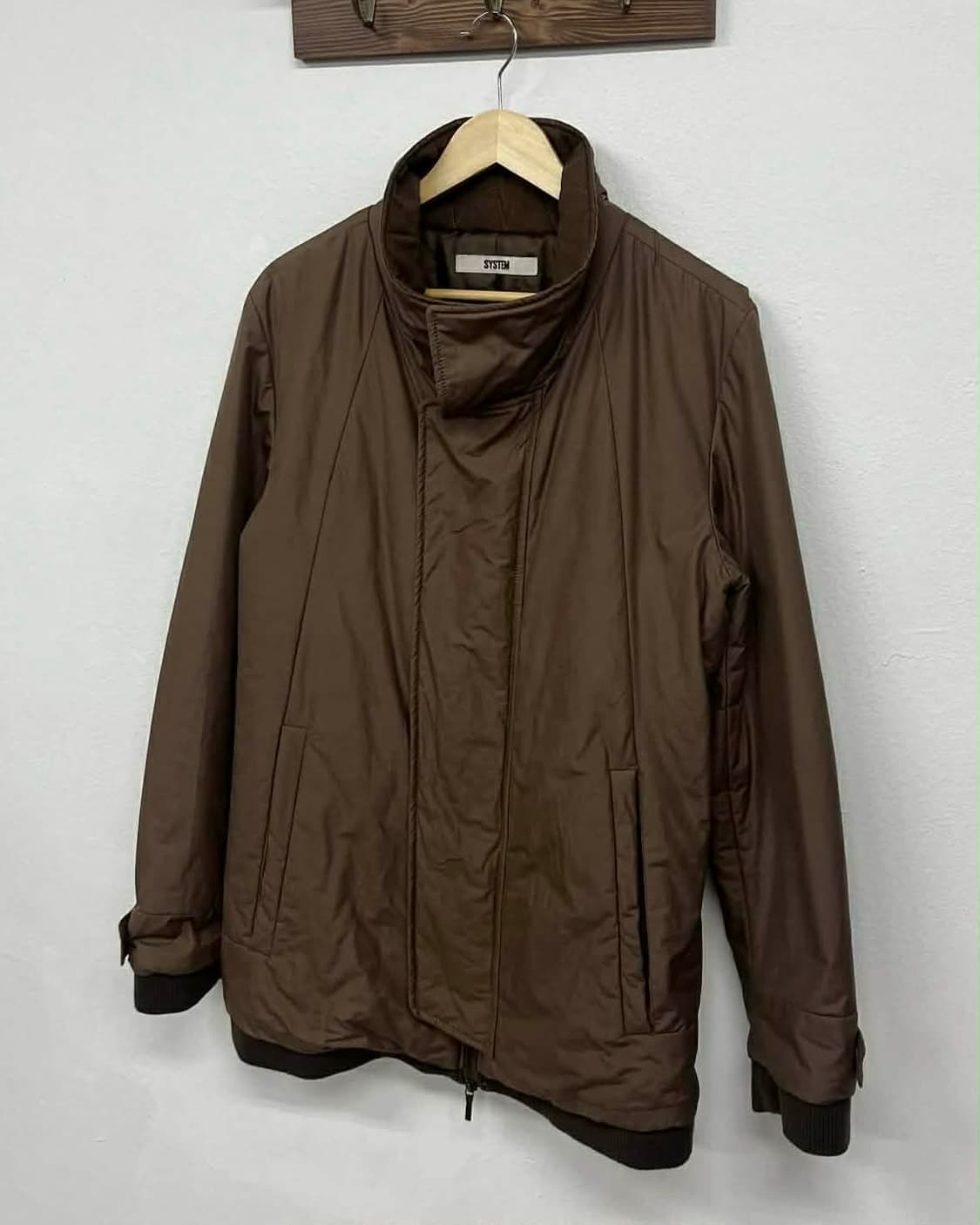 [105] 시스템 한섬 남성 하이넥 자켓 점퍼 상품이미지6