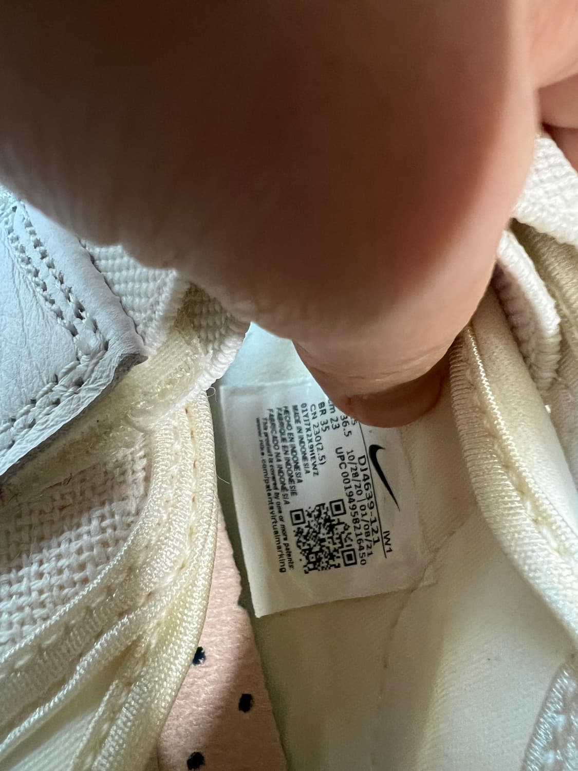 NiKE 나이키 에어리프트 서밋화이트 타비슈즈 상품이미지5