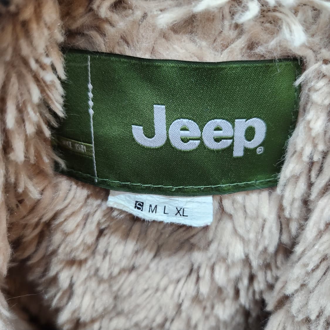 JEEP 지프 노르딕 패턴 풀오버 니트 양털 후드집업 S(S~M) 상품이미지5