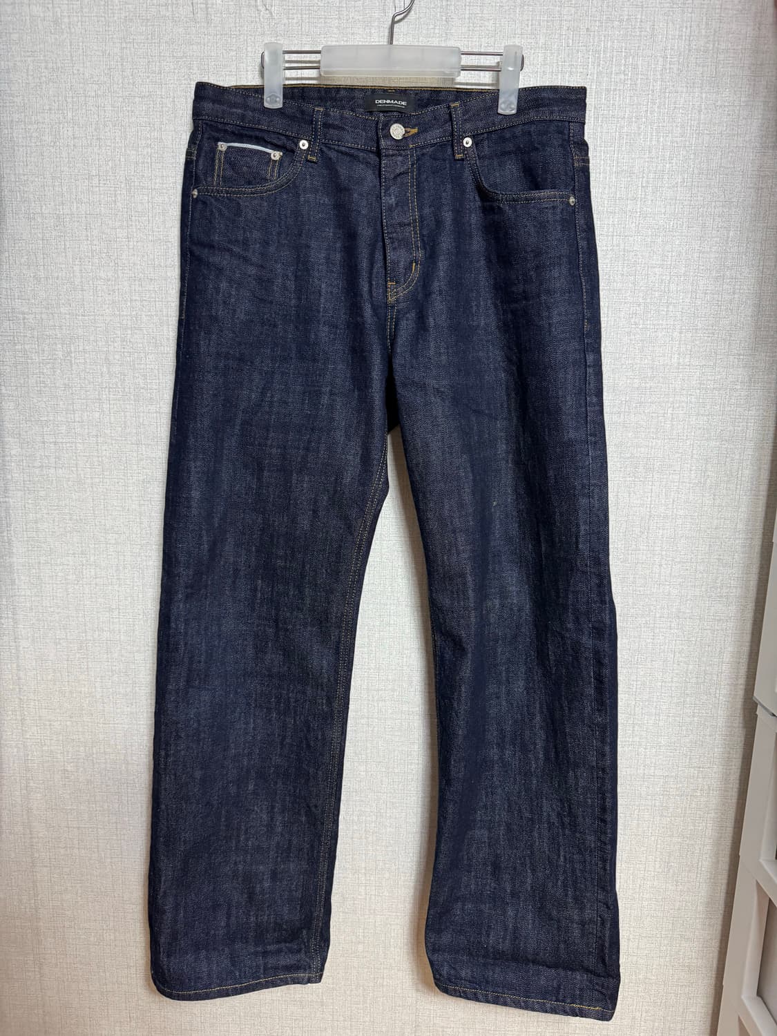 덴메이드 셀비지 데님 미드인디고 L 팝니다 상품이미지3