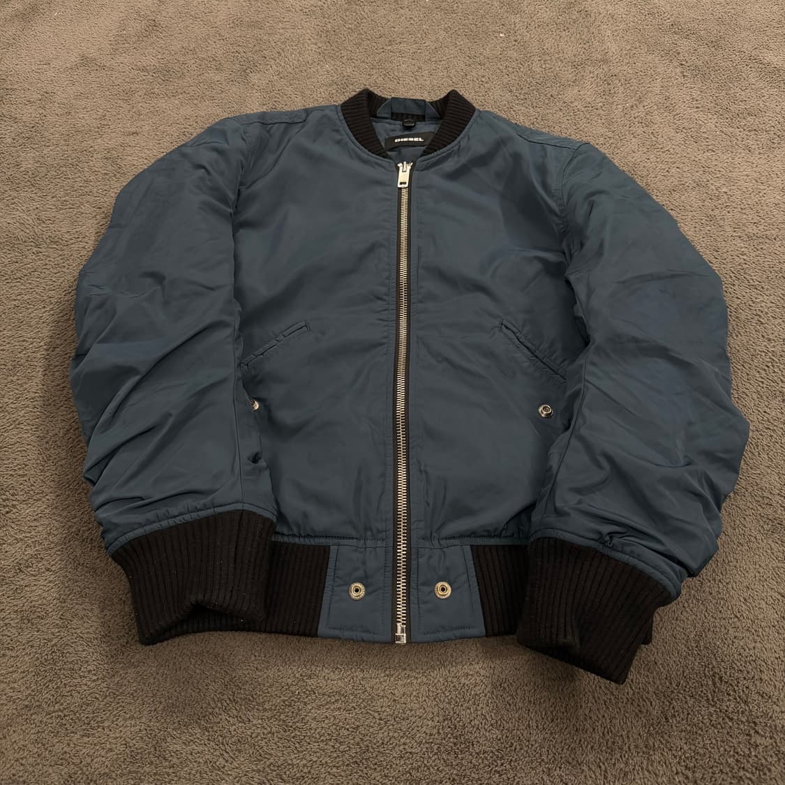 [ 정품/S ] 디젤 MA-1 블루종 항공점퍼 상품이미지3