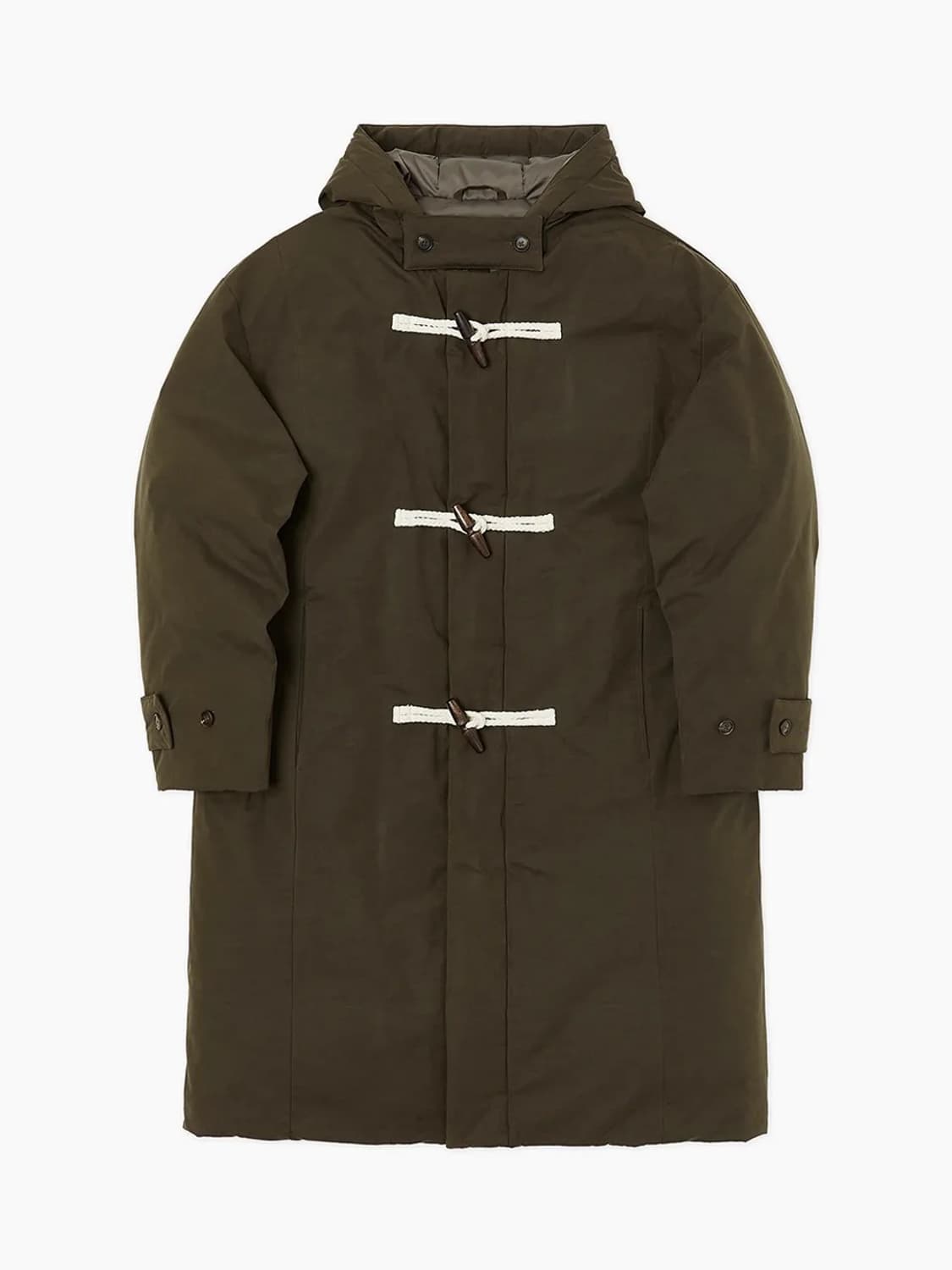 Socin 피치스킨 구스다운 더플코트 (패딩) 상품이미지2