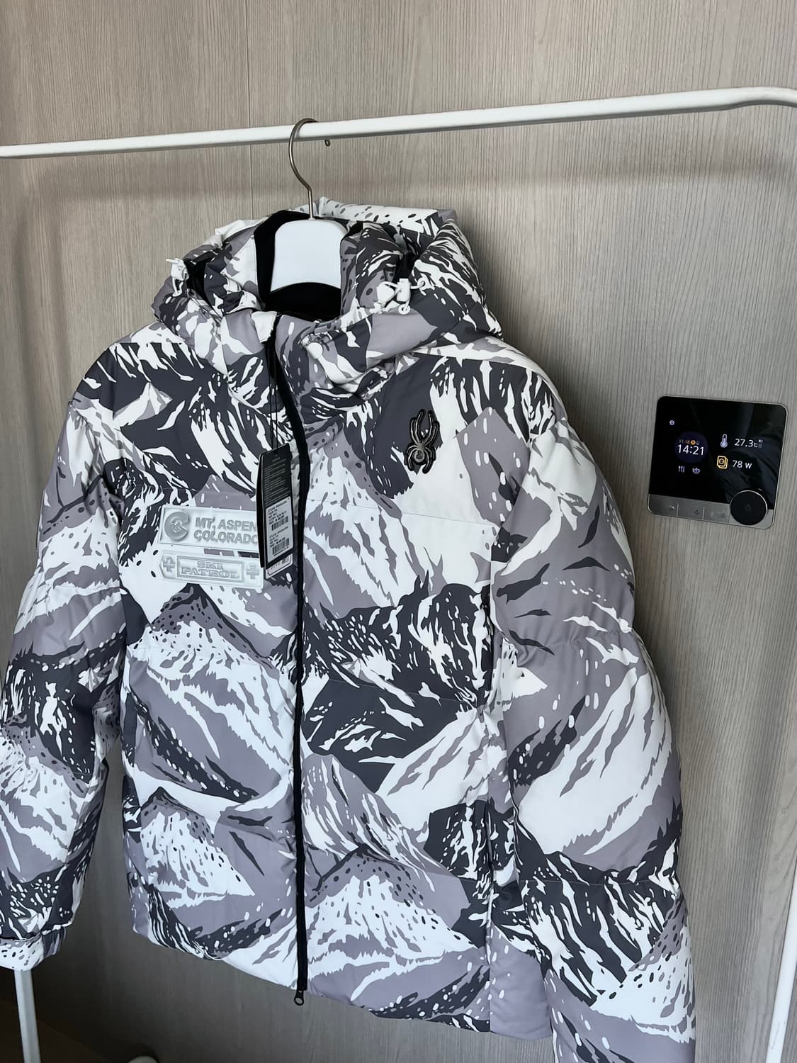 스파이더 패트롤 헤비 구스다운 패딩 [새상품] L 상품이미지2