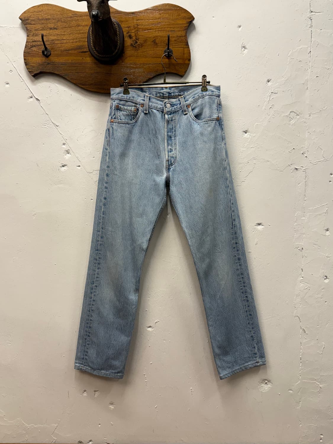 90s USA Levi's 501 Straight Denim Pants 상품이미지5