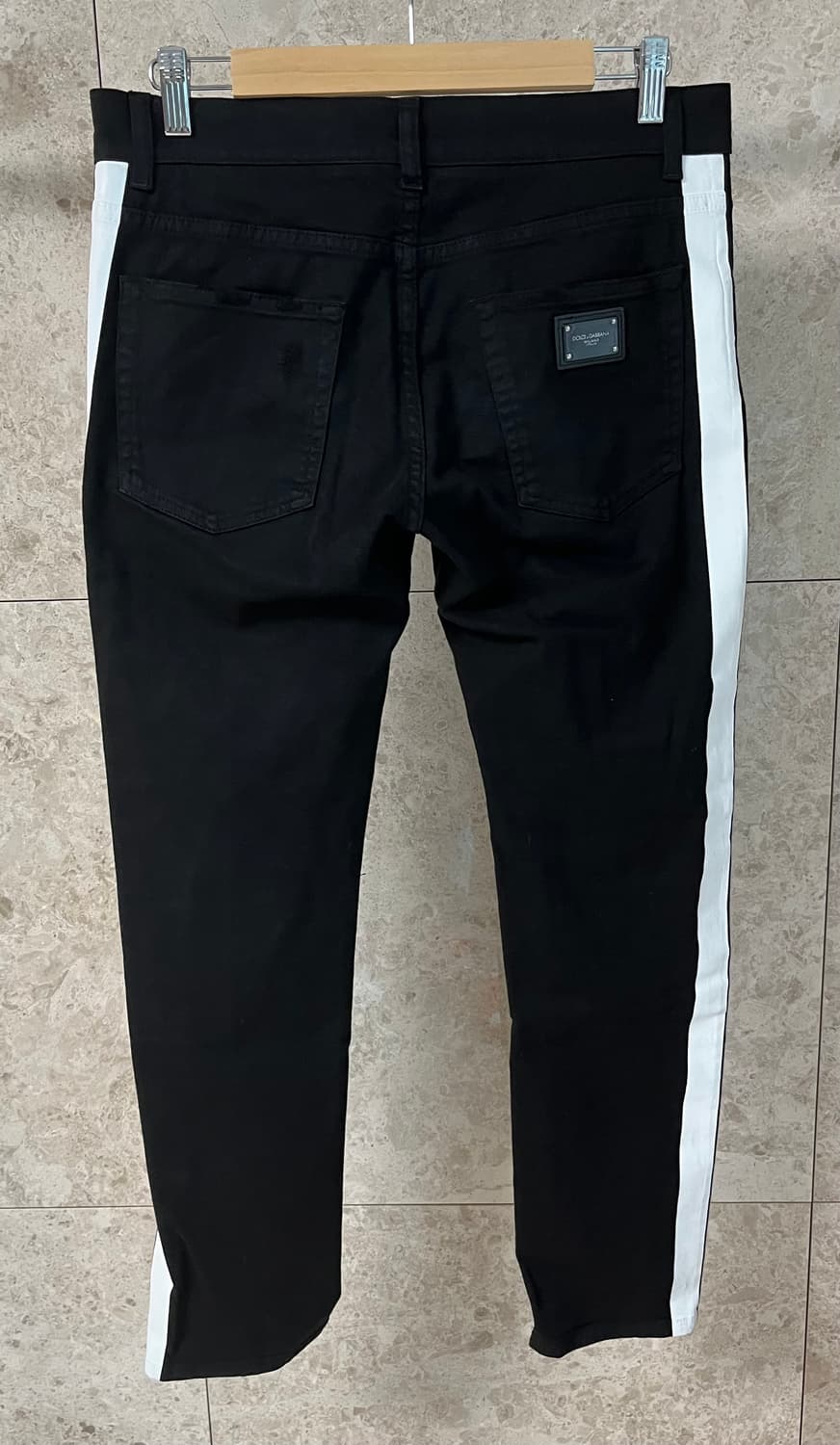 돌체앤가바나 블랙 옆라인 데님 청바지 정품 상품이미지2
