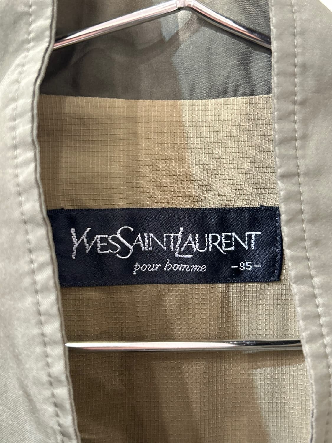 입생로랑 블루종 봄버 자켓 상품이미지4