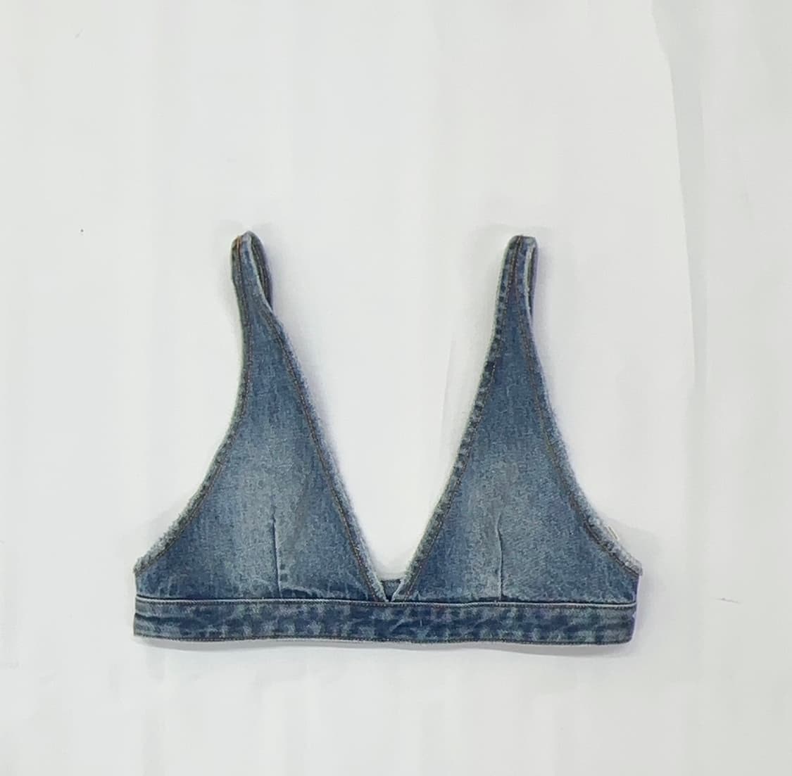 ⭐️ROXY 록시 데님 튜브탑 브라탑 슬림핏 이너 ⭐️ 상품이미지2