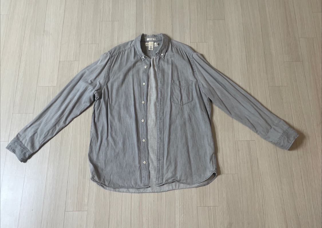 H&M 그레이 셔츠 L 상품이미지1