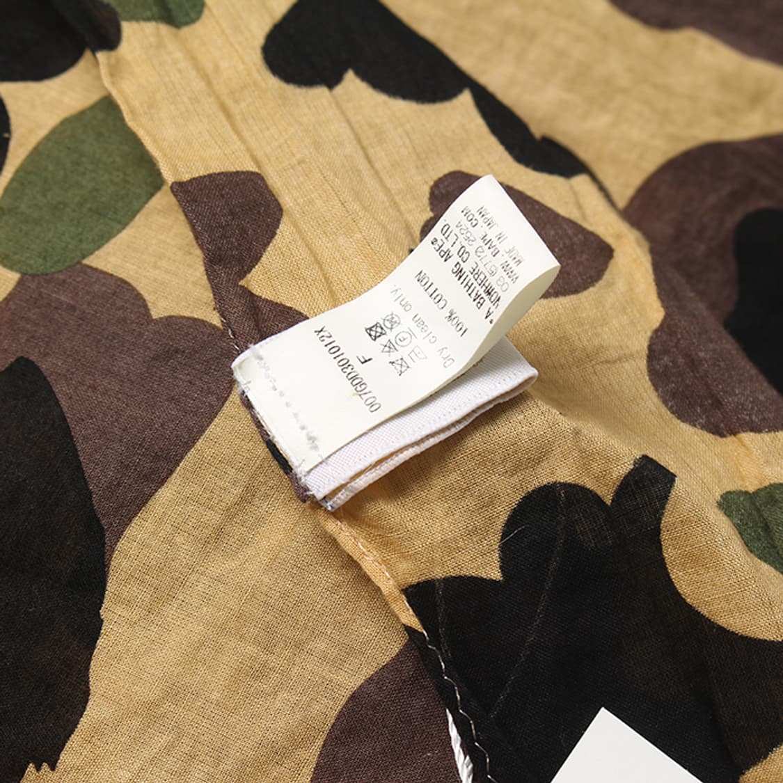  BAPE "Pattern Muffler" 상품이미지6