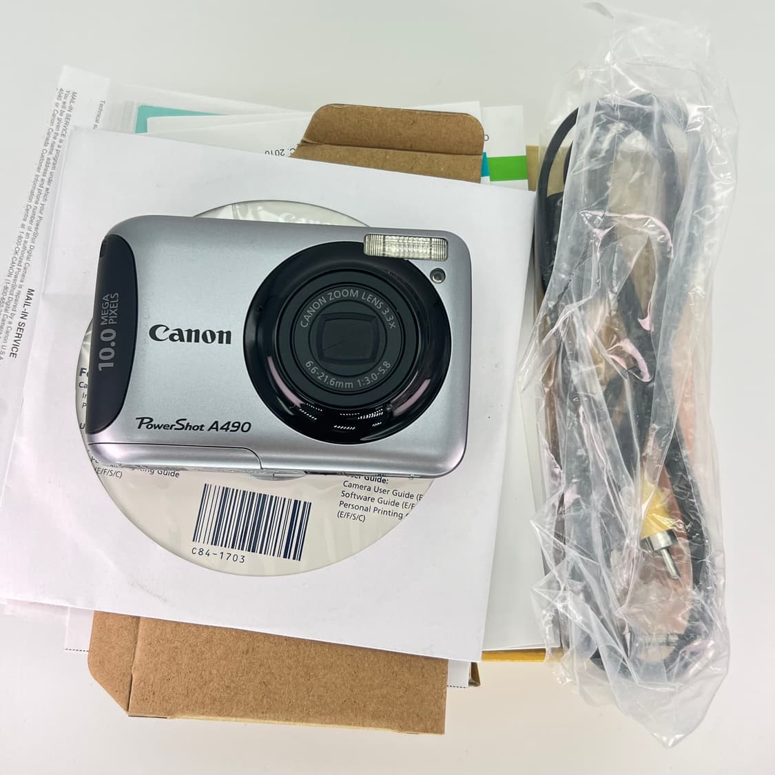 캐논 파워샷 Canon PowerShot A490 실버 상품이미지8