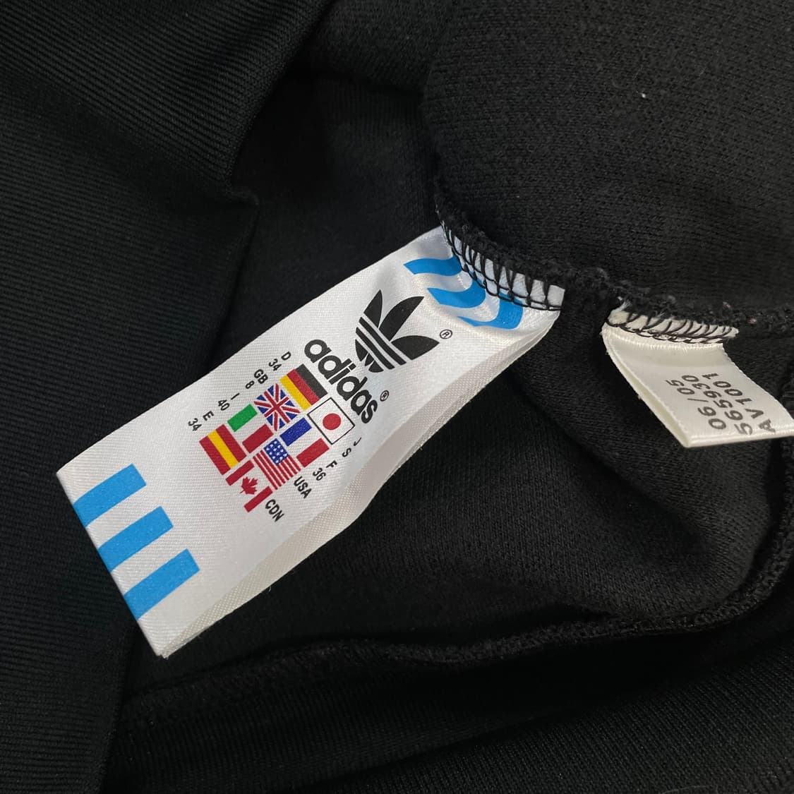 아디다스 팀 트레포일 레이싱 트랙탑 져지 블랙 상품이미지7