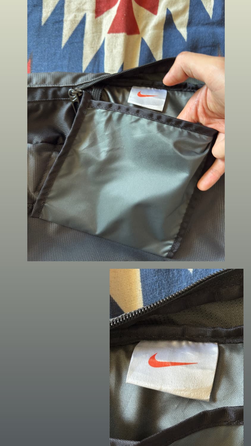 90s Old Nike cross sling bag 상품이미지10