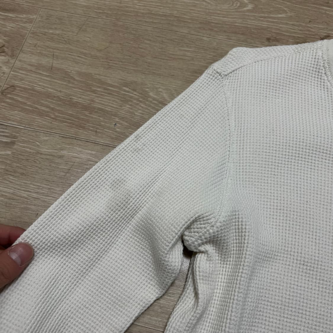 폴로 랄프로렌 스몰포니 와플 롱슬리브 [화이트] L/100 상품이미지7