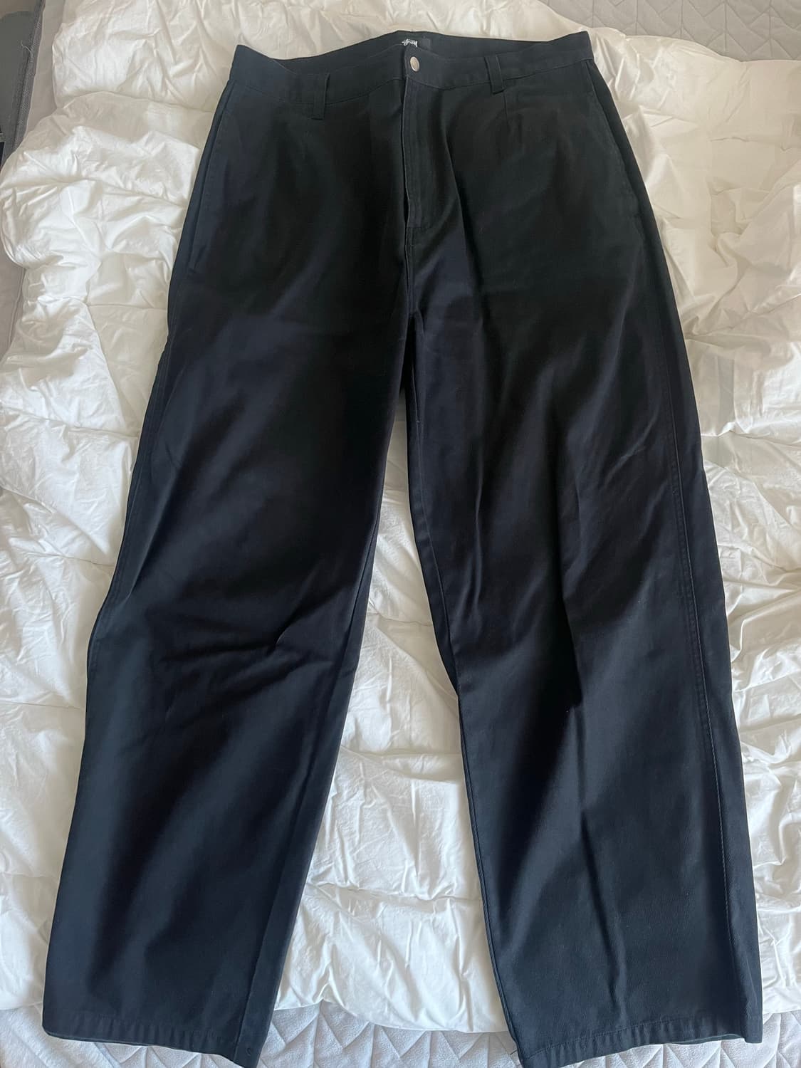 스투시 치노 워크 팬츠 블랙 34사이즈 상품이미지4