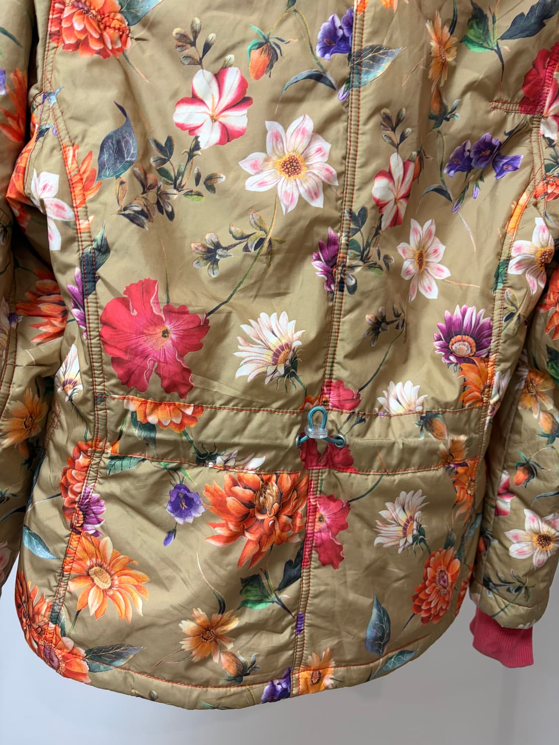 (42) Oiliy 오일릴리 플라워 패턴 후드 점퍼 자켓 상품이미지5