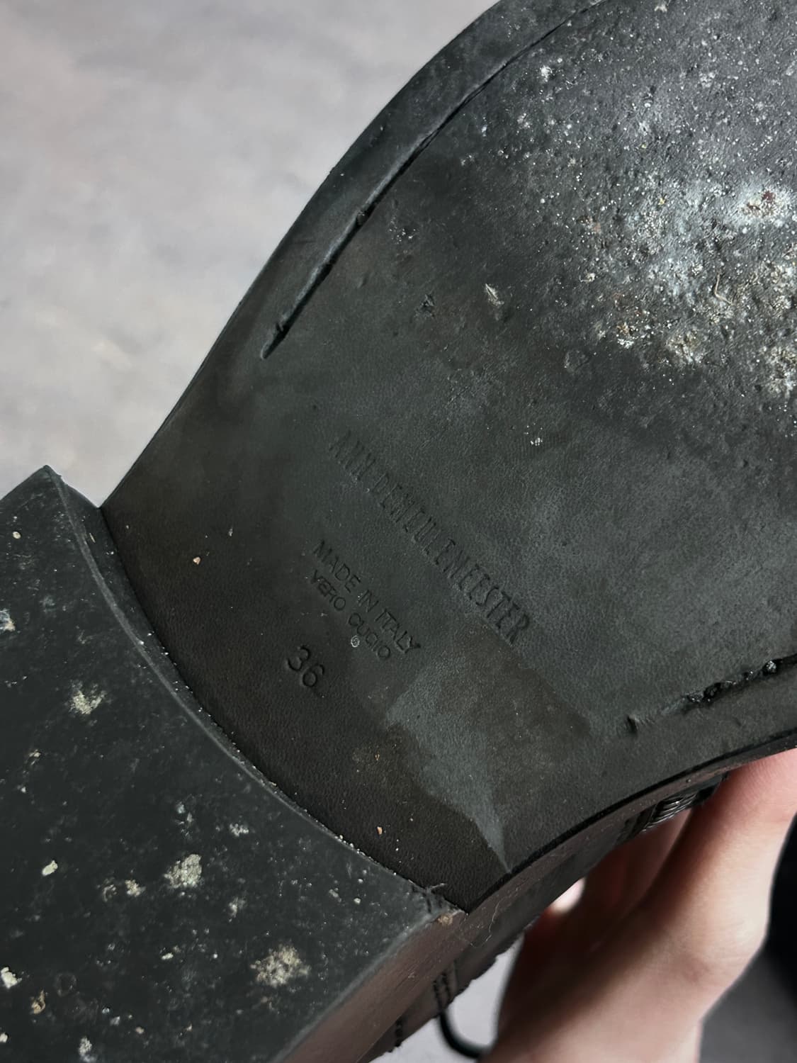 앤드뮐미스터 백 레이스업 부츠 상품이미지9