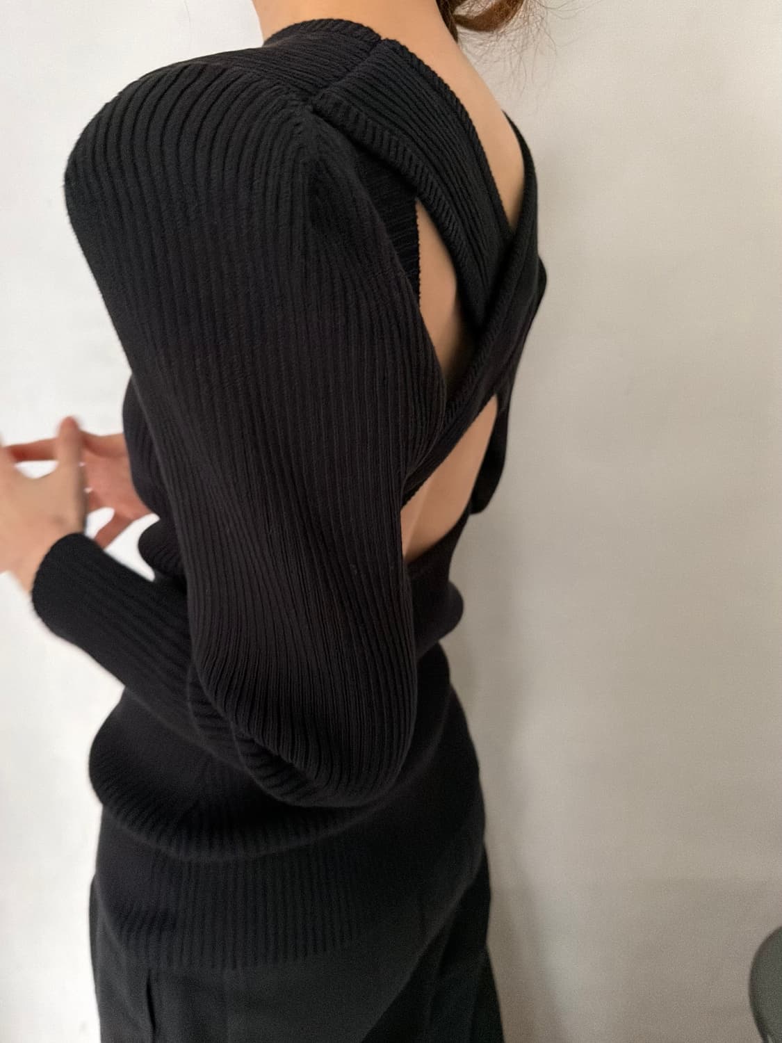 back point knit 상품이미지2