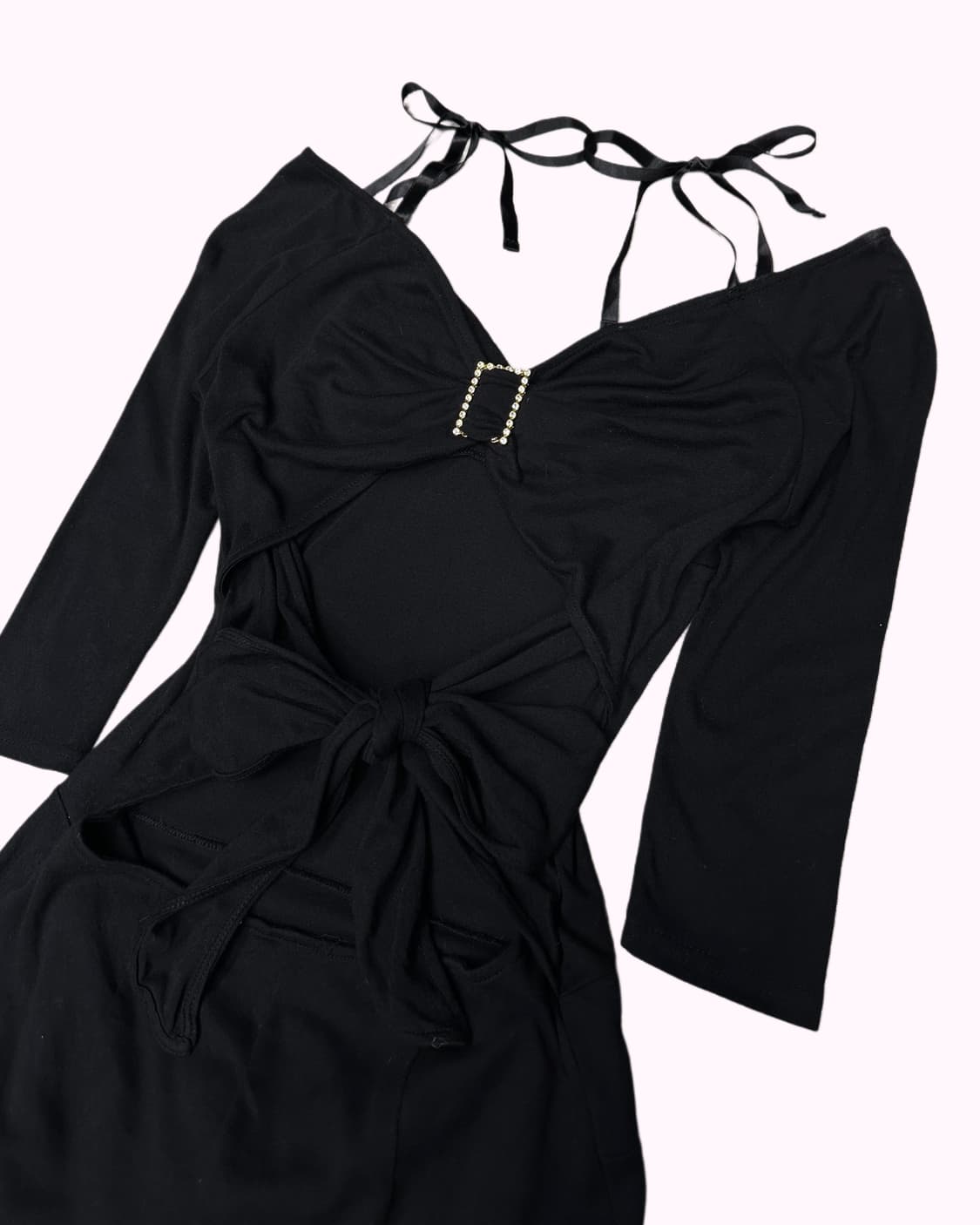 SUGAR GLOSS cubic buckle gal mini dress 상품이미지2