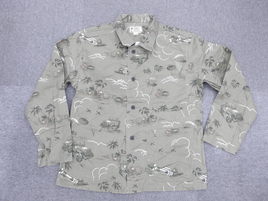 RRL 밀리터리 HBT 커버올 초어자켓 L 상품이미지1