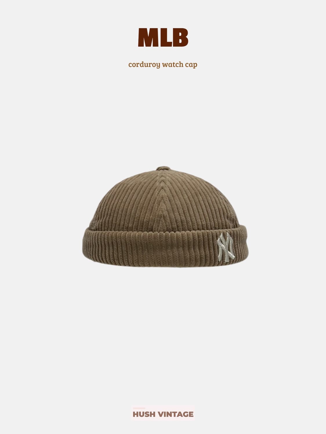 MLB 뉴욕양키스 코듀로이 와치캡 상품이미지1