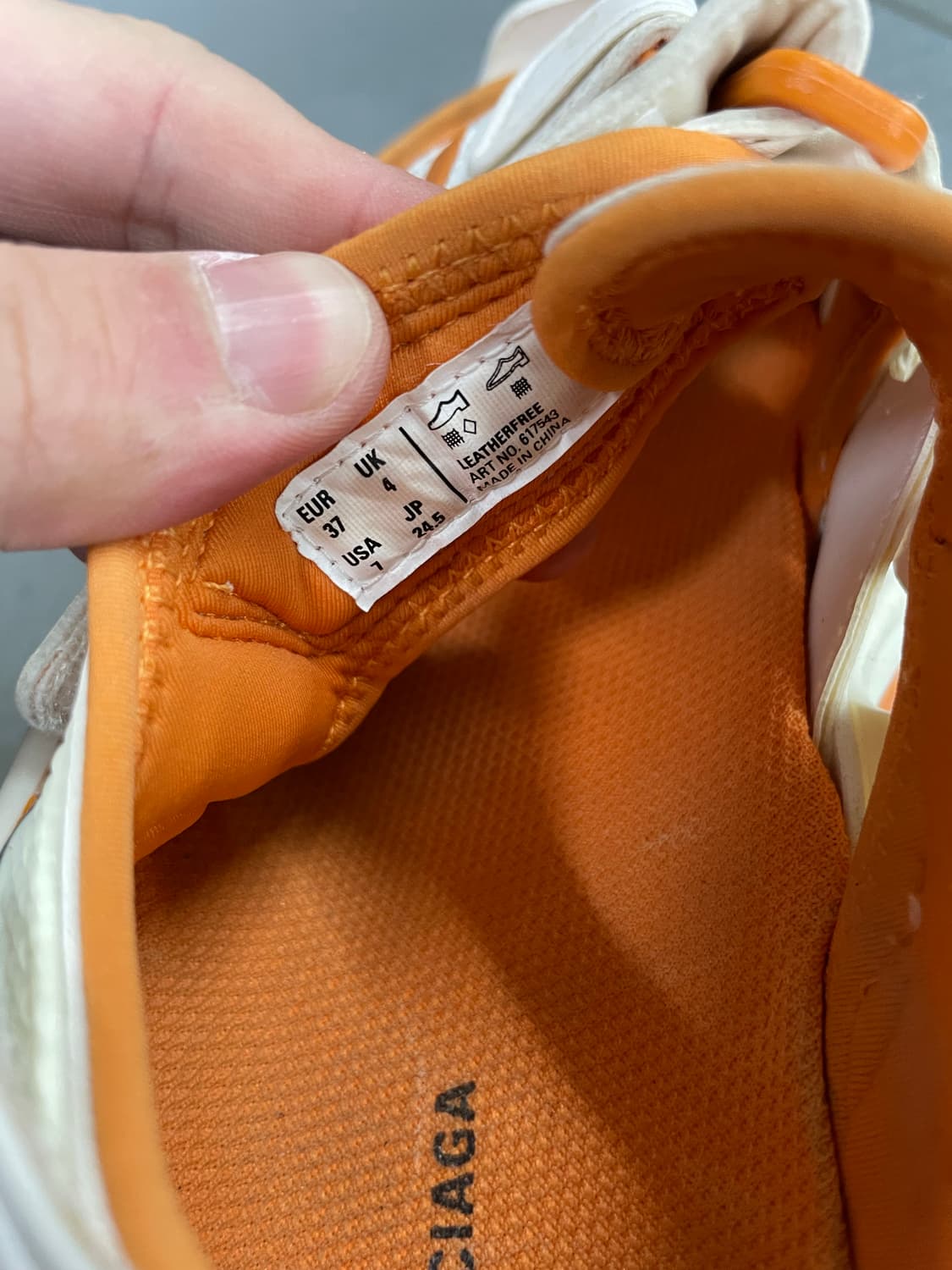 발렌시아가 트랙 샌들 37 (245) (gr-3996) 상품이미지9